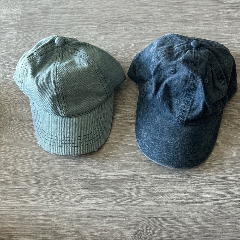 Denim Dad Hats